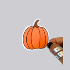 Pumpkin Sticker / Magnet