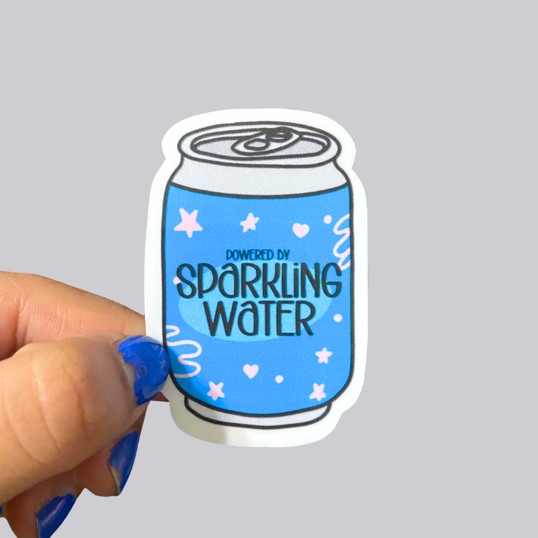 Can Sparkling Water Sticker / Magnet