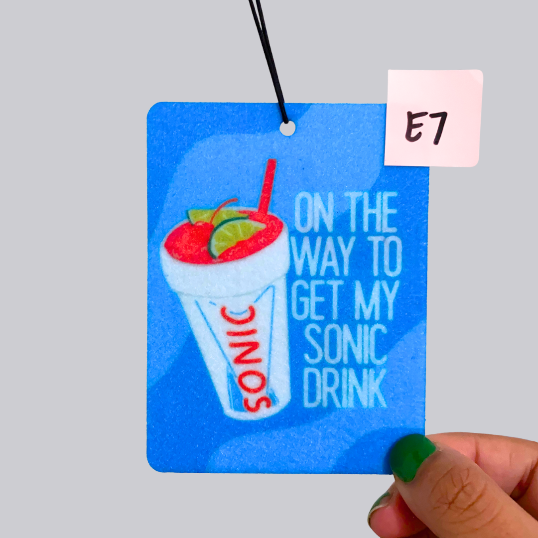 Sonic Car Air Freshener