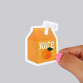 Orange Juice Box Sticker / Magnet