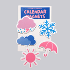 Weather Indicator Calendar Magnets