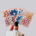 Flowers Mini Sticker / Magnet Pack