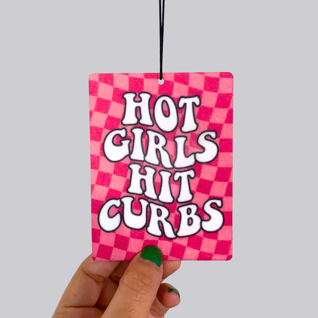 Hot Girls Hit Curbs Hanging Car Air Freshener