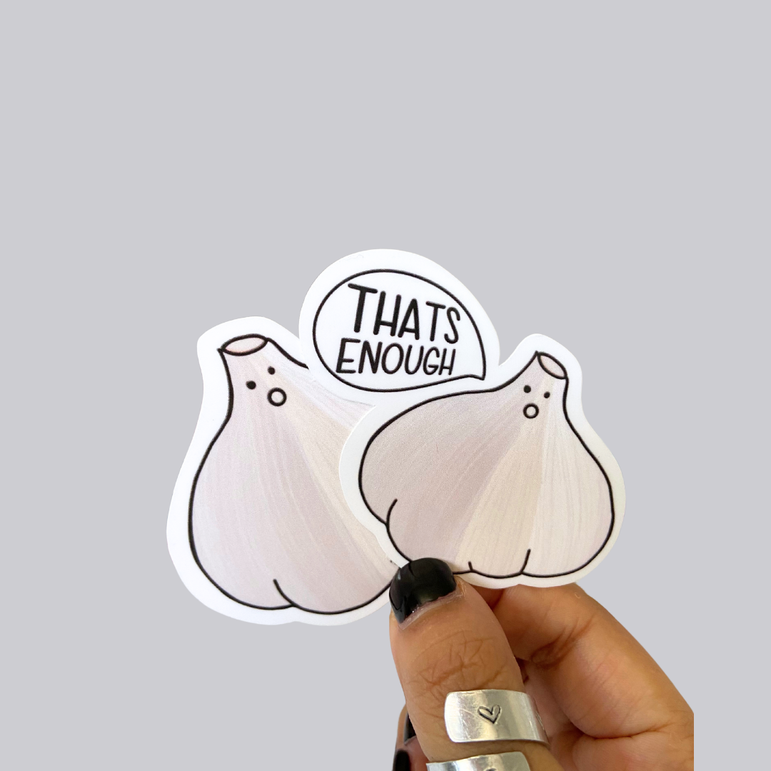 Garlic Sticker / Magnet