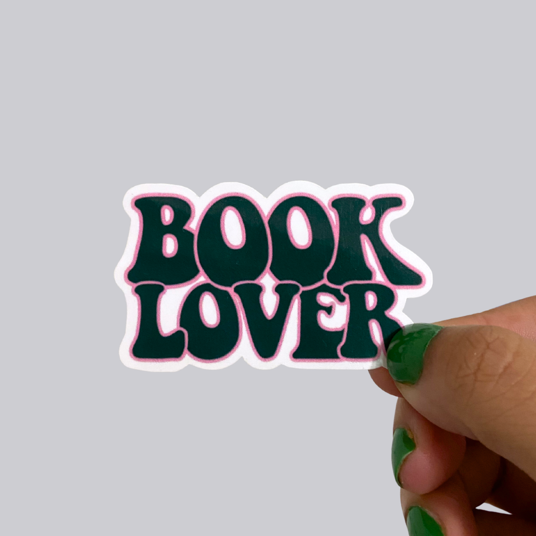 Book Lover Sticker / Magnet