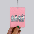 Ghost Spooky Gang Hanging Car Air Freshener