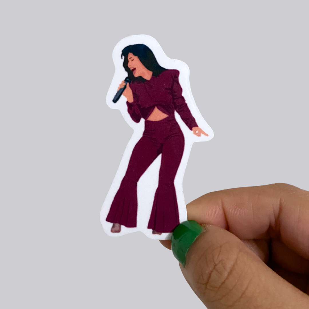 Selena Purple Sticker / Magnet