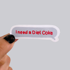 Diet Coke Sticker Pack / Magnet
