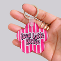 Iced Latte Girlie Acrylic Keychain
