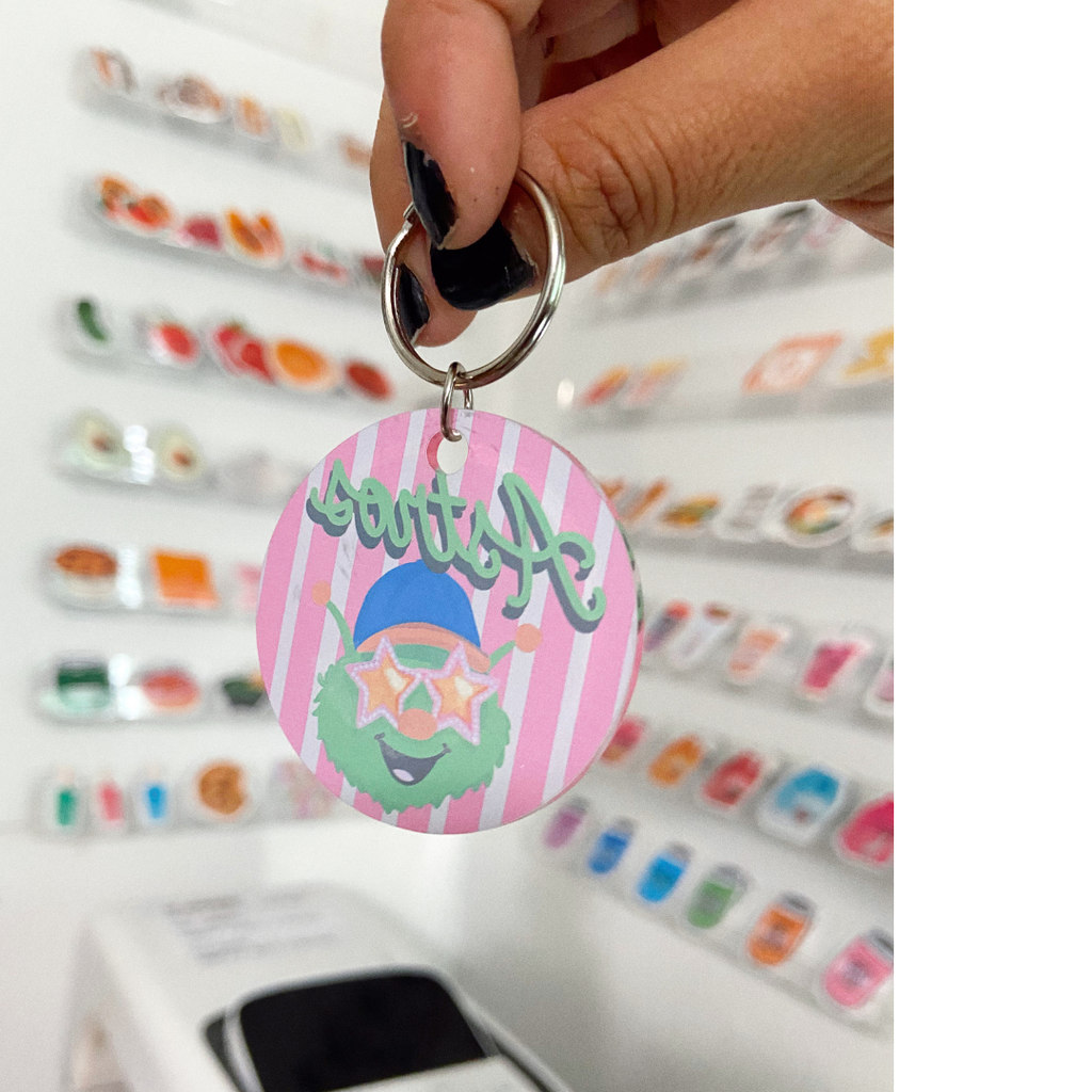 Orbit Car Accessory Bundle | Houston Sports Keychain, Car Coaster Set and Air Freshener Fragrance