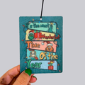 Most Wonderful Time Hanging Car Air Freshener