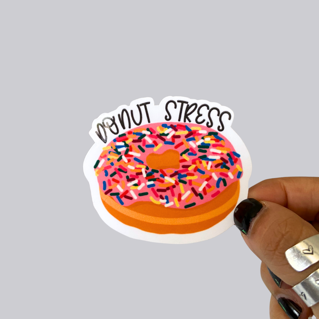 Donut Stree Waterproof Sticker / Magnet