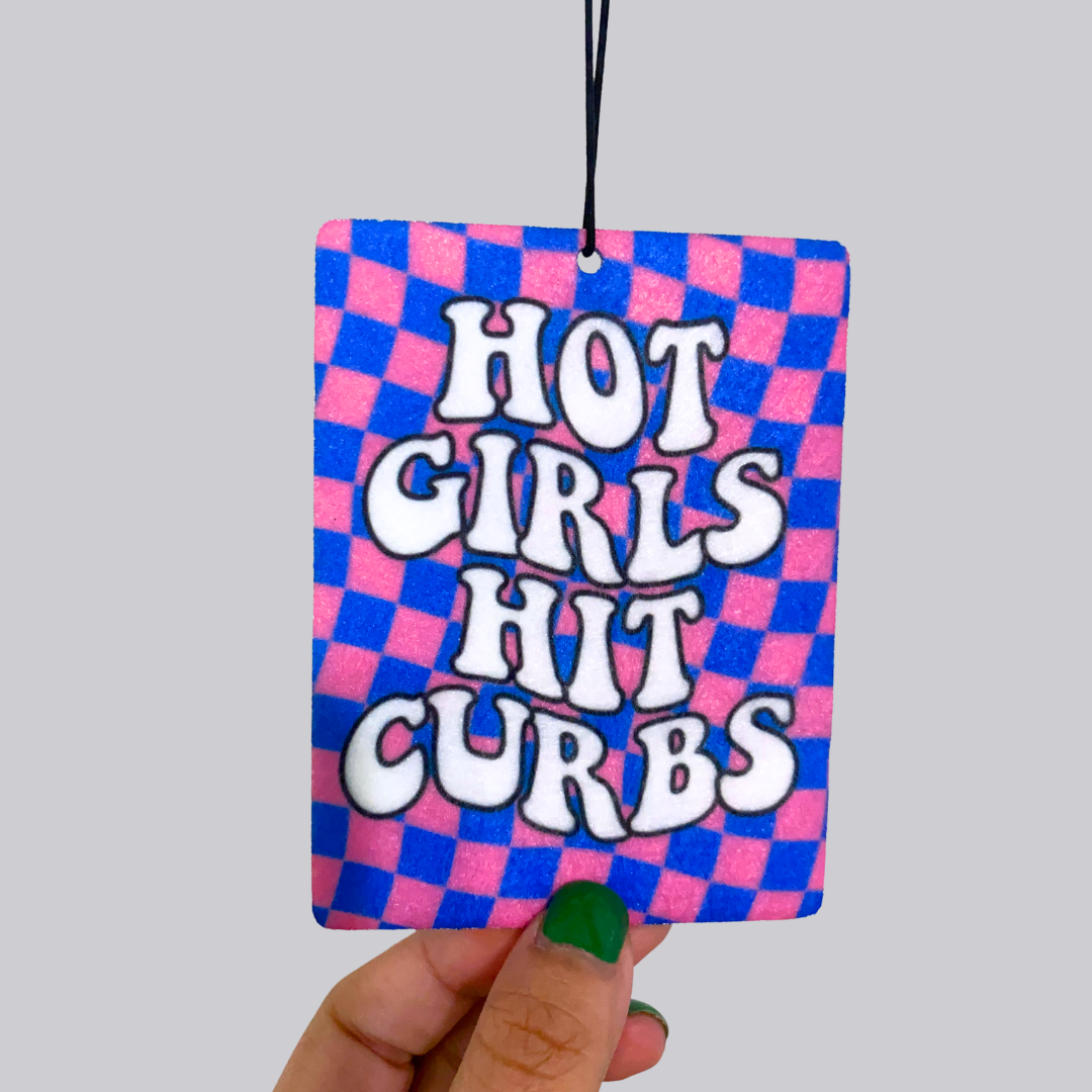 Hot Girls Hit Curbs Hanging Car Air Freshener