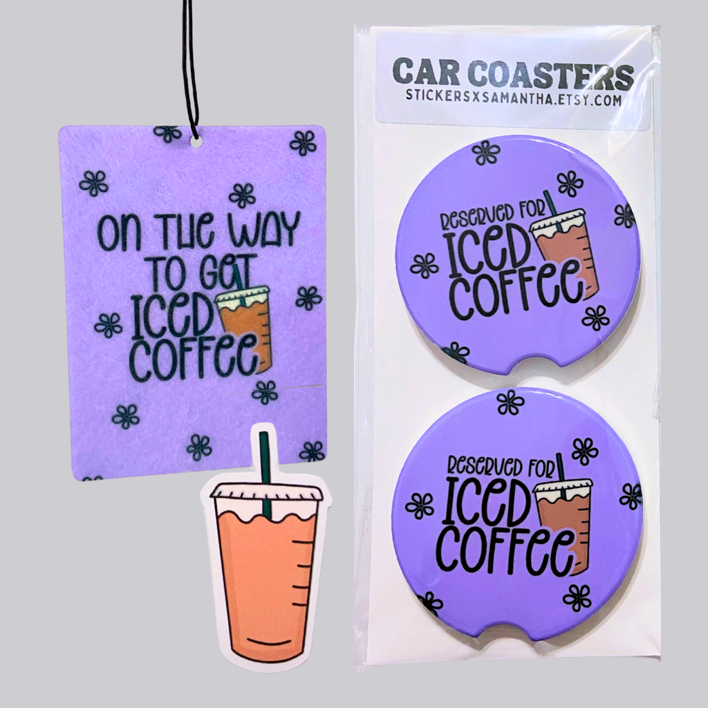 On the Way to Get Iced Coffee Bundle