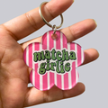 Matcha Girlie Acrylic Keychain