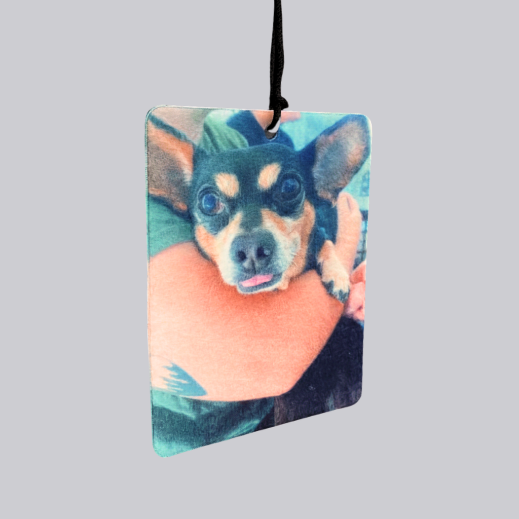 Custom Photo Hanging Car Air Freshener