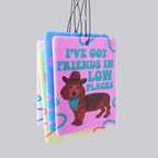 Friends in Low Places Dachshund Car Air Freshener