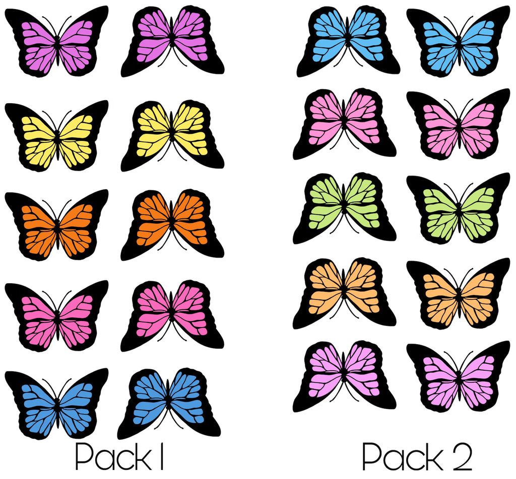 Butterfly Mini Sticker / Magnet Pack