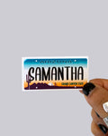 Arizona License Plate Waterproof Sticker / Magnet