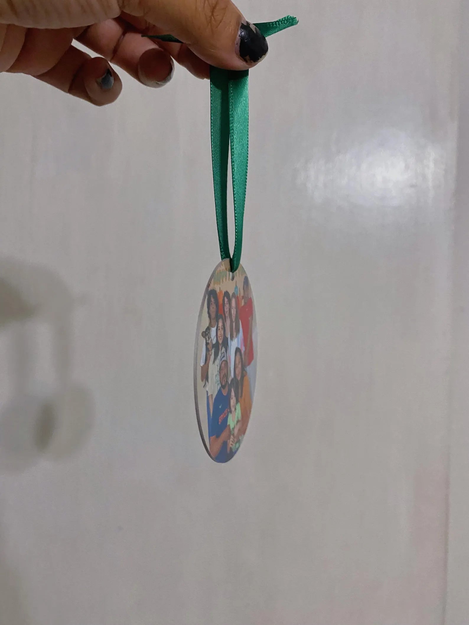 Custom Photo Christmas Ornament