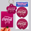 Cherry Soda Girly Car Accessory Bundle