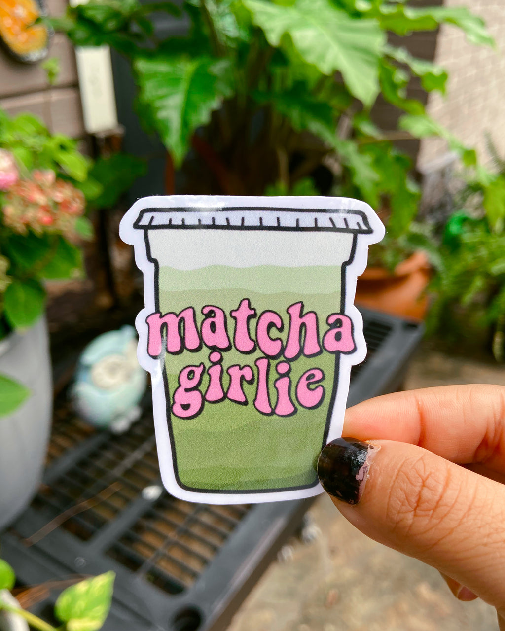 Matcha Girlie Sticker Pack / Magnet