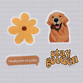 Stay Golden Sticker Pack / Magnet