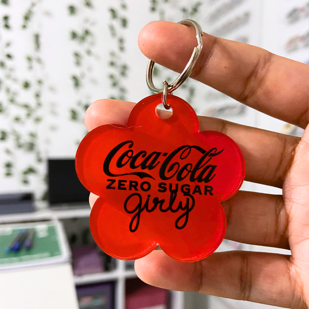 Coke Zero Soda Girly Car Accessory Bundle