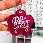 Dr. Soda Girly Car Accessory Bundle  | Keychain, Car Coaster Set and Air Freshener Fragrance