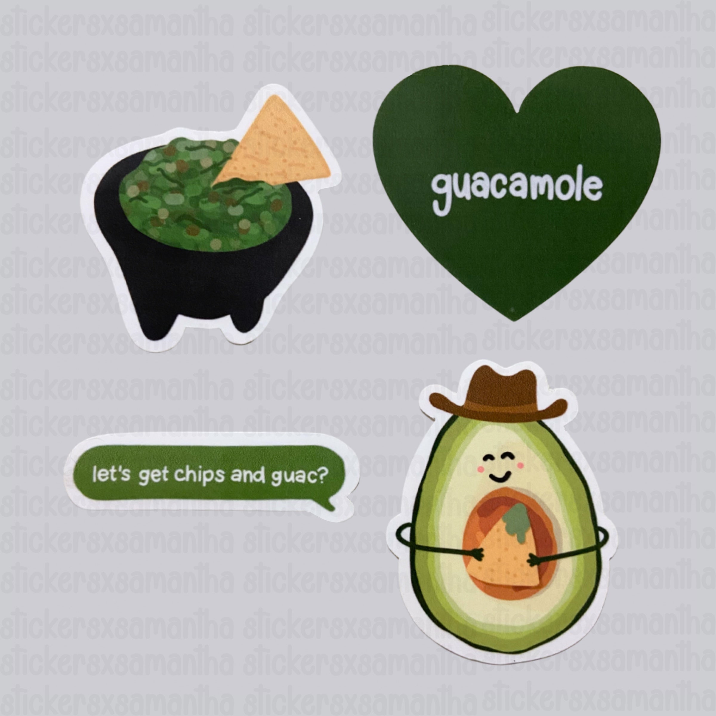 Chips and Guac Sticker Pack / Magnet