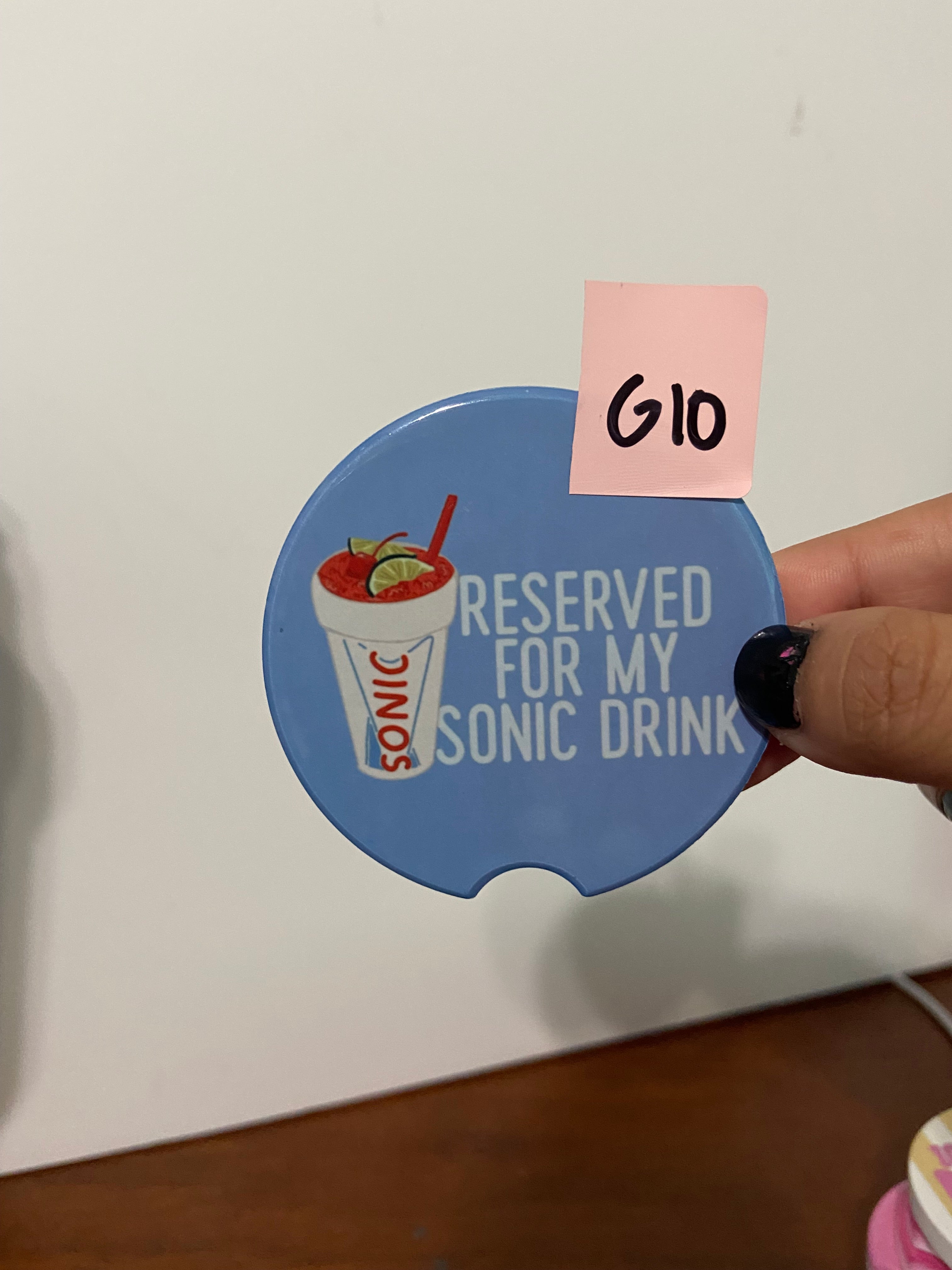 Soda Ceramic Car Coaster