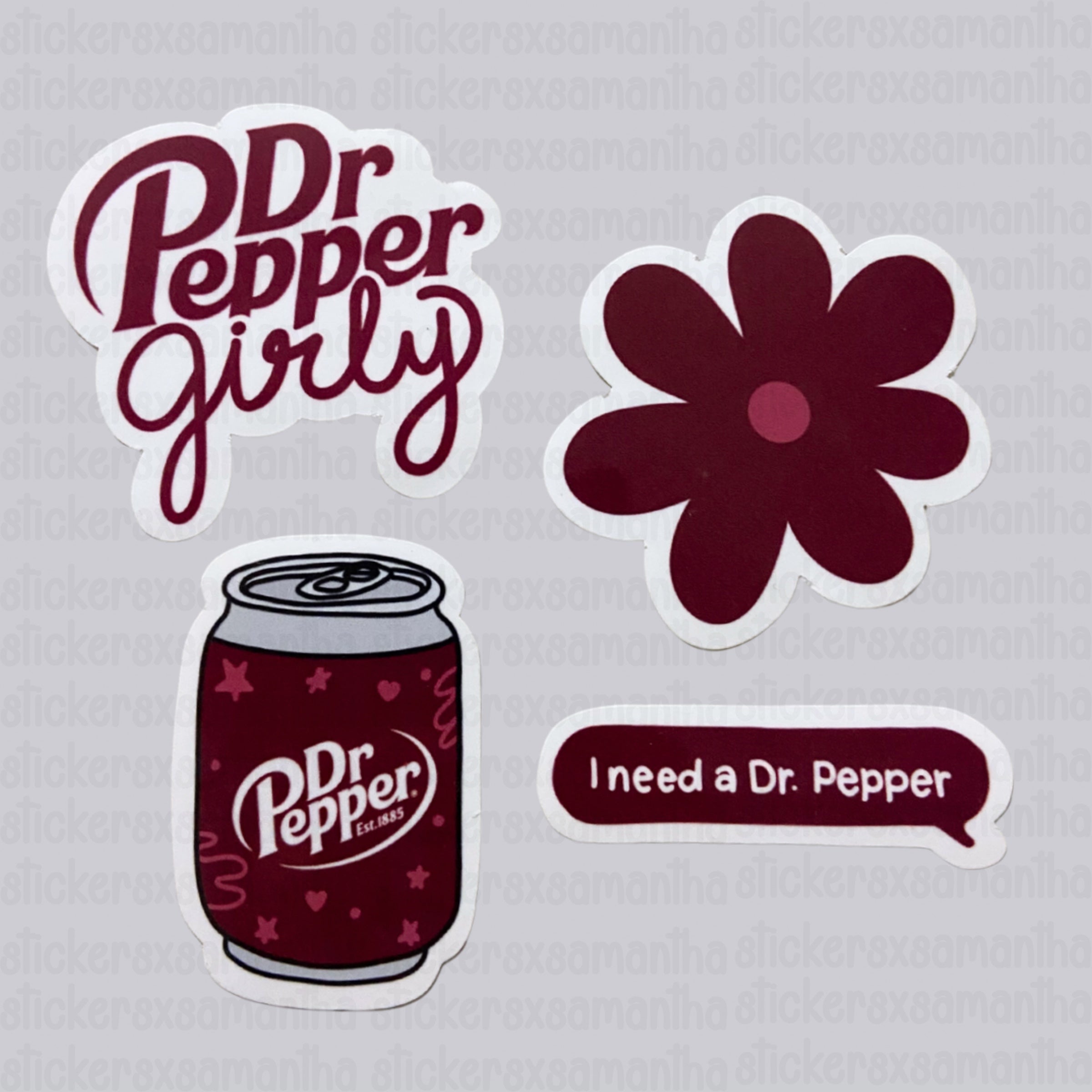 Dr Pepper Sticker Pack / Magnet