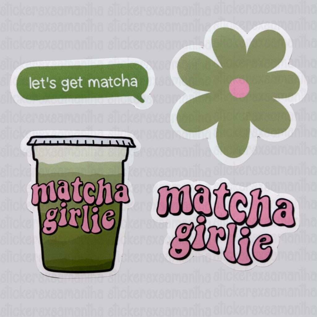 Matcha Girlie Sticker Pack / Magnet