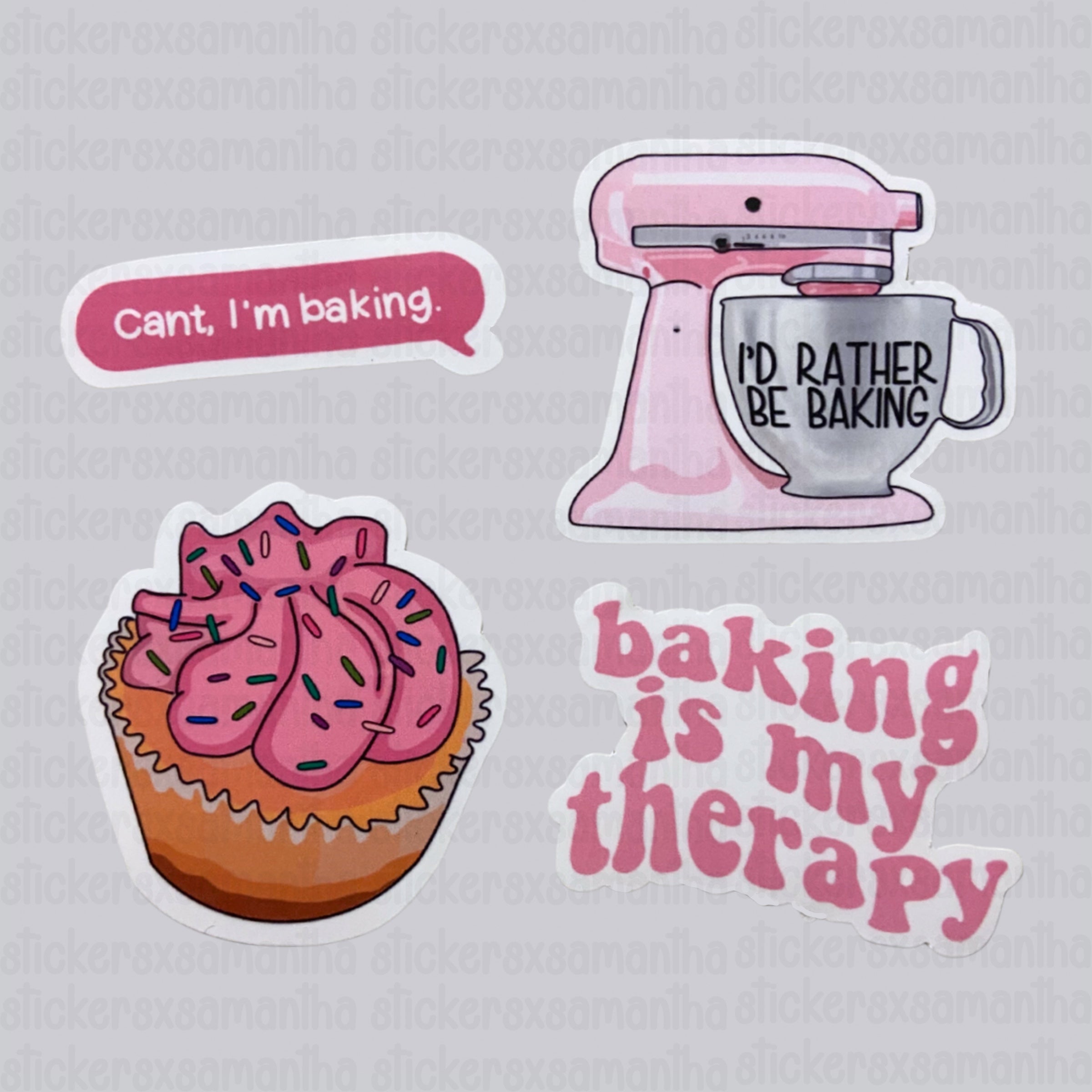Baking Sticker Pack / Magnet