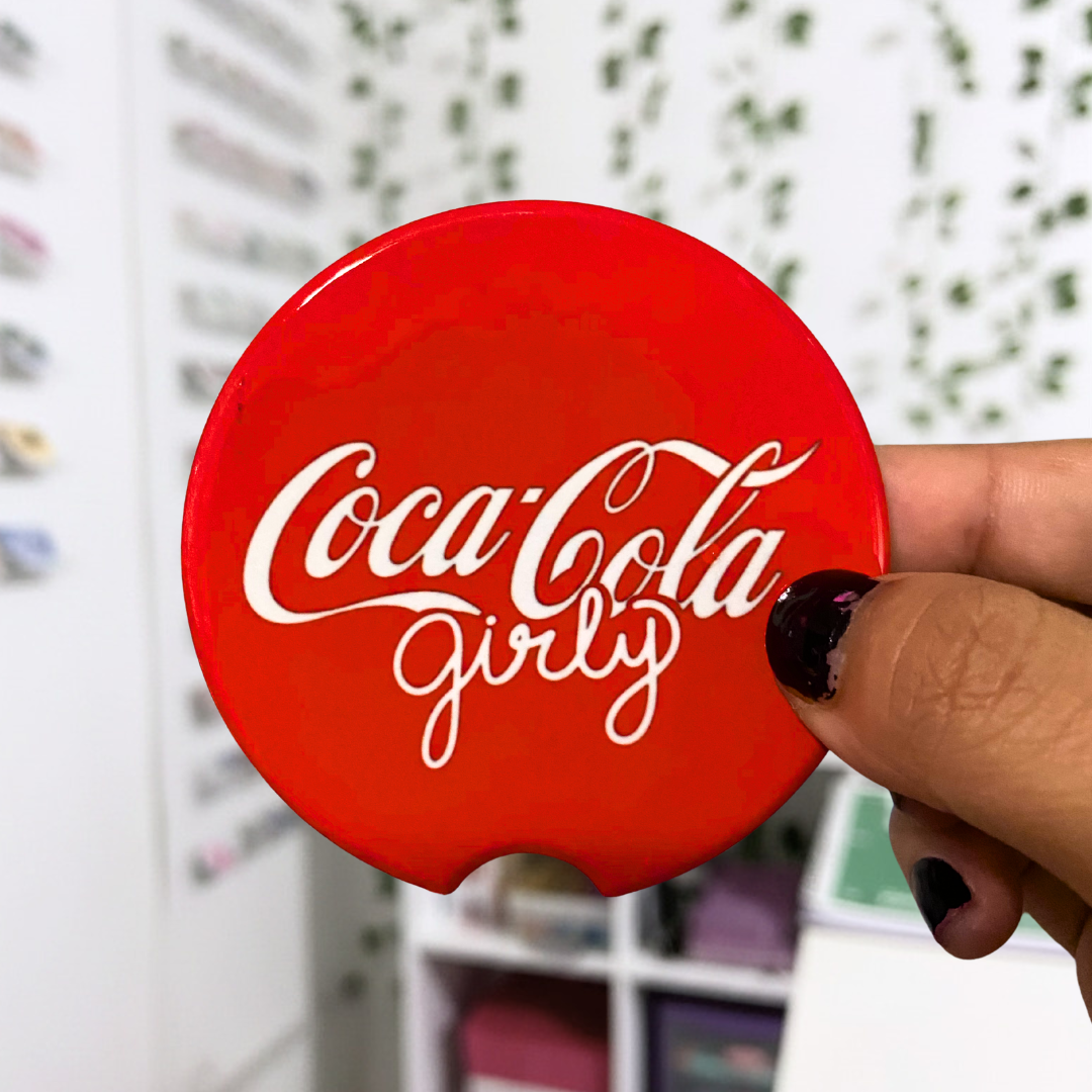 Cola Soda Girly Car Accessory Bundle