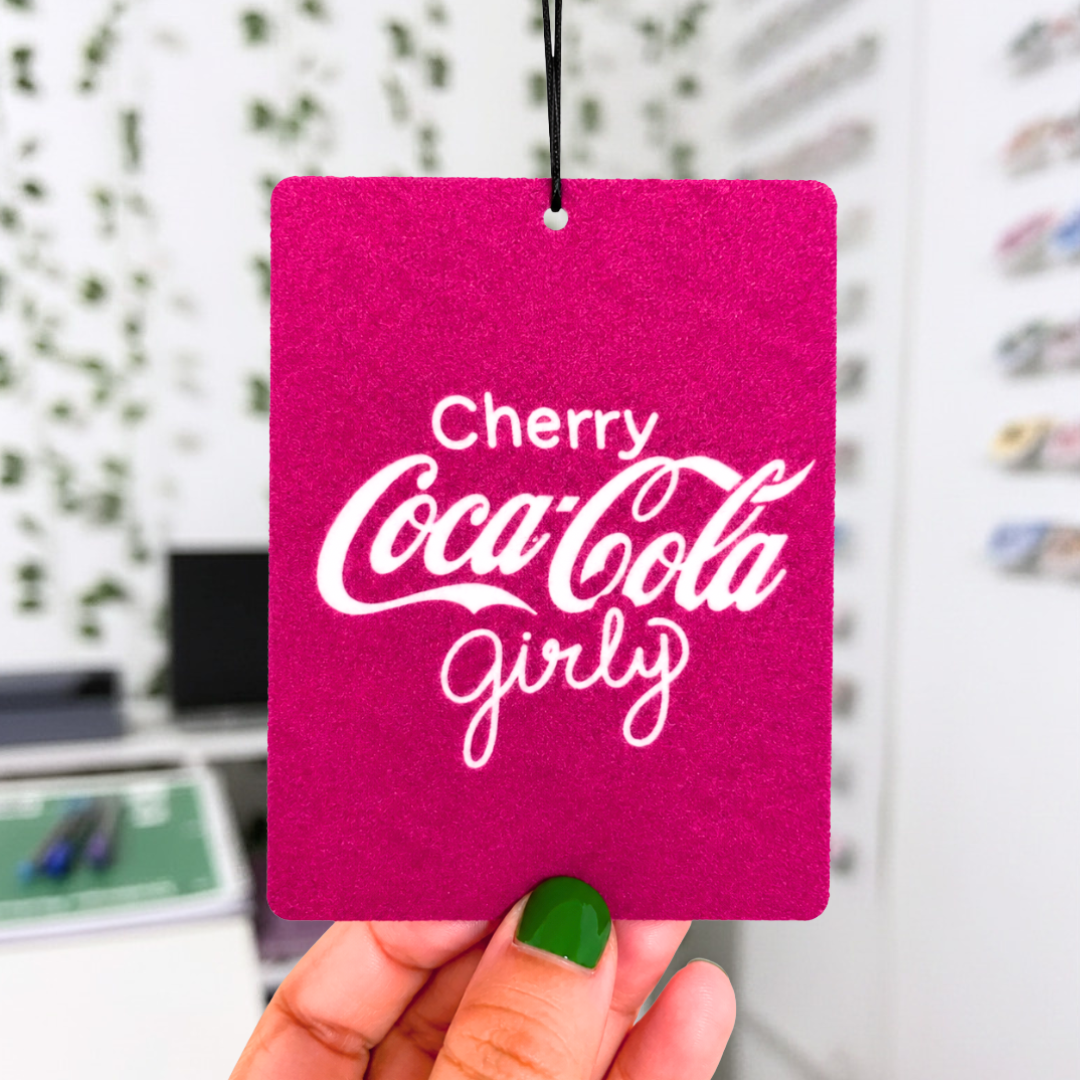 Cherry Soda Girly Car Accessory Bundle