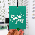 Lemon Lime Soda Girly Car Accessory Bundle