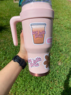 Iced Coffee Girlie Sticker Pack / Magnet