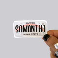 Hawaii Plate Sticker / Magnet
